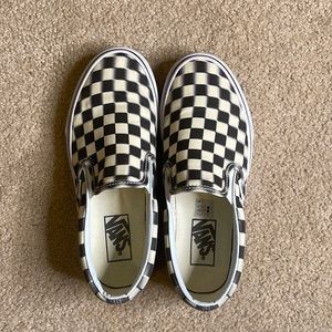 Checkered Illusion Vans